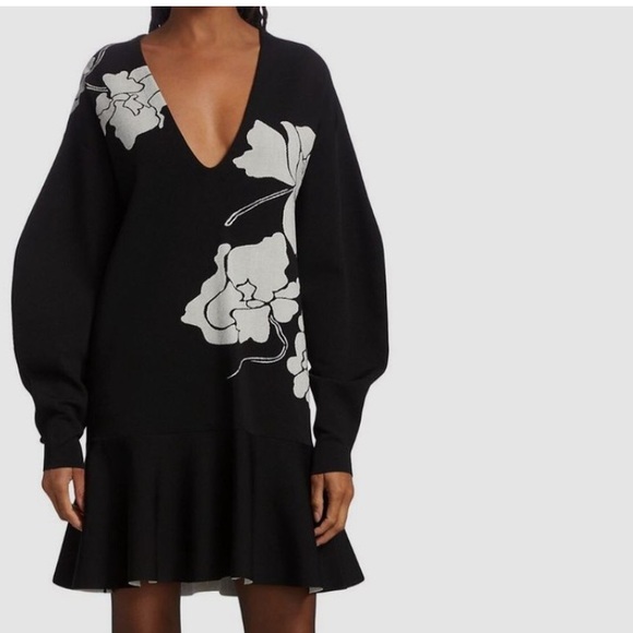 TANYA TAYLOR Juliet Floral Mini Dress - Picture 1 of 8